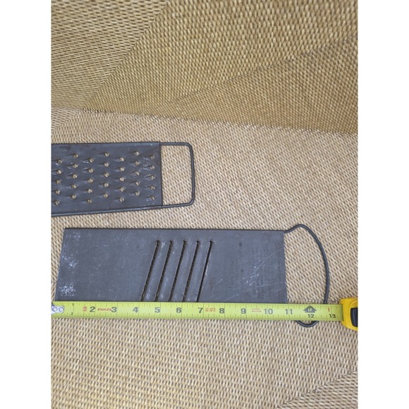 Antique Veggie & Soap Grater Johnson Hardware & Old-fashioned Kitchen Wall Decor - Picture 6 of 7